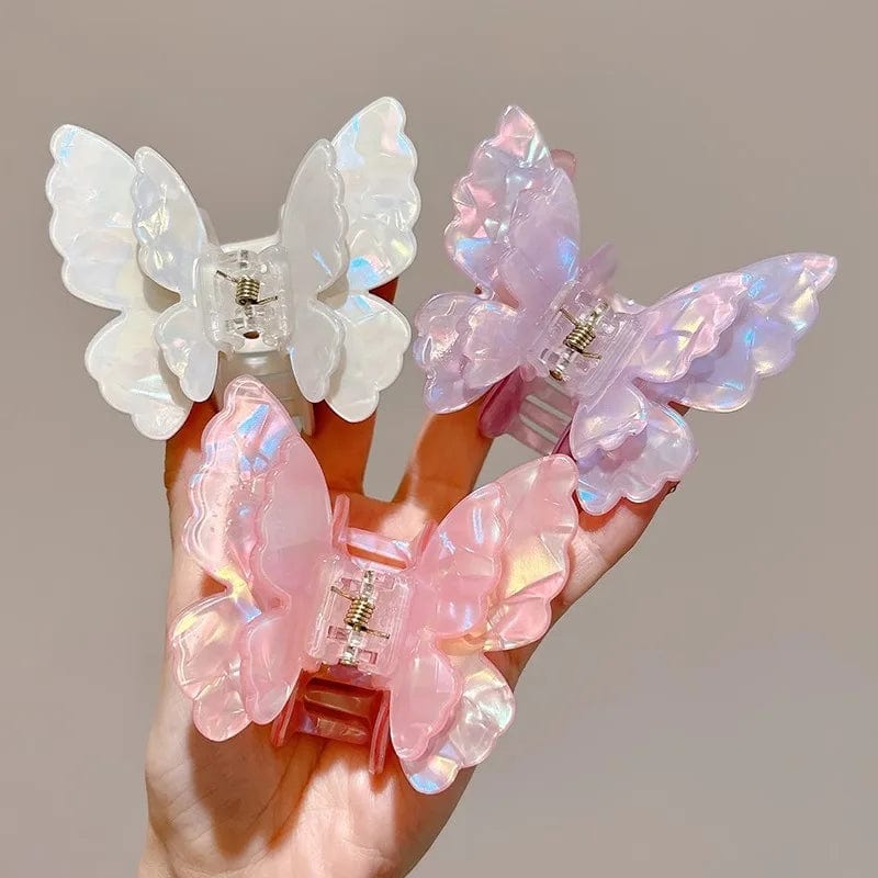 5 dreamy colors of butterfly clips