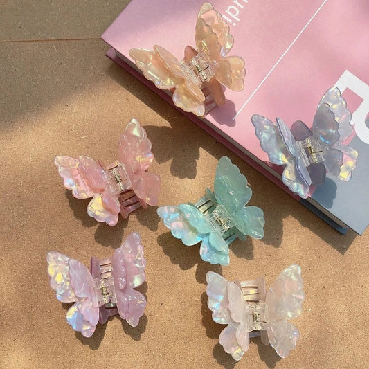 5 dreamy colors of butterfly clips