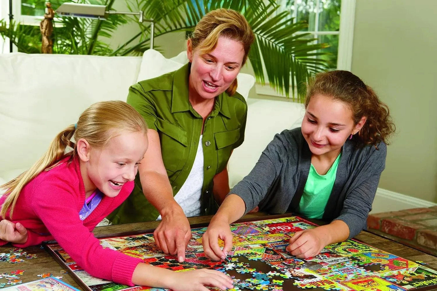 Butterfly floral puzzle