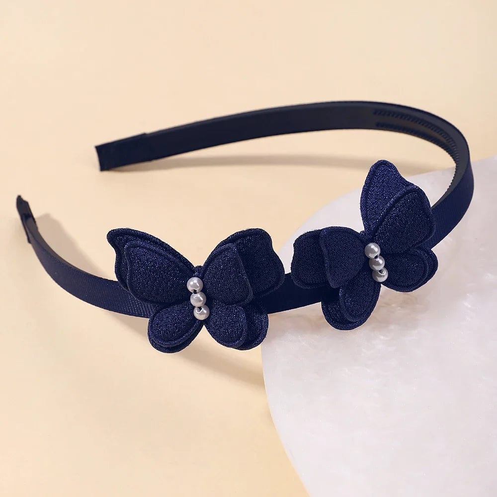 Butterfly headbands with pearl