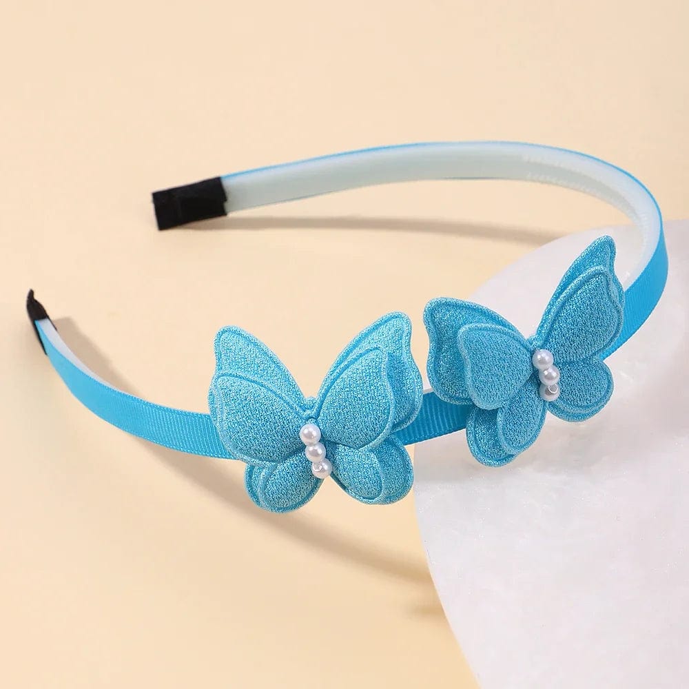 Butterfly headbands with pearl