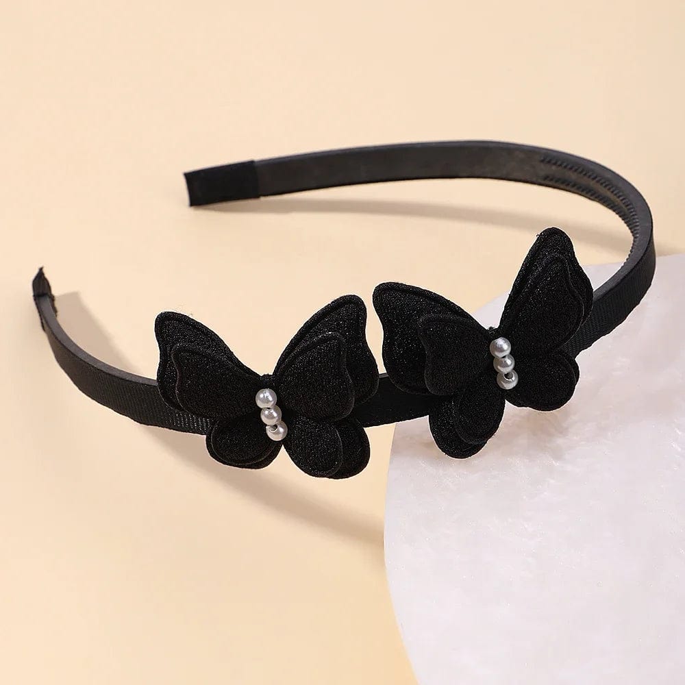 Butterfly headbands with pearl