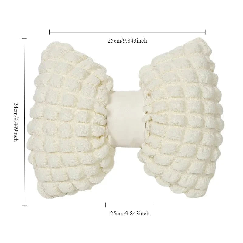 Car headrest Butterfly puff for car neck support pillow pillow cute comfortable car headrest