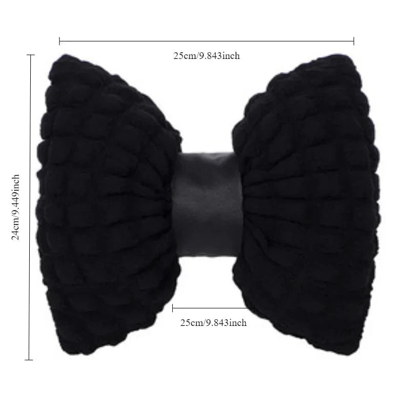 Car headrest Butterfly puff for car neck support pillow pillow cute comfortable car headrest