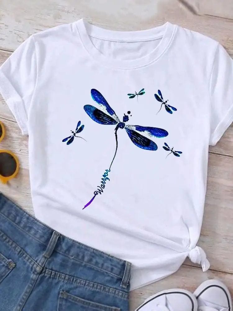 fly away butterfly t-shirt