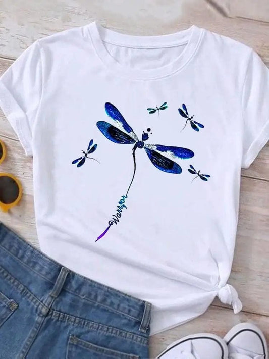 fly away butterfly t-shirt