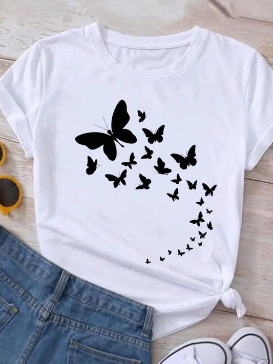 fly little butterfly shirt