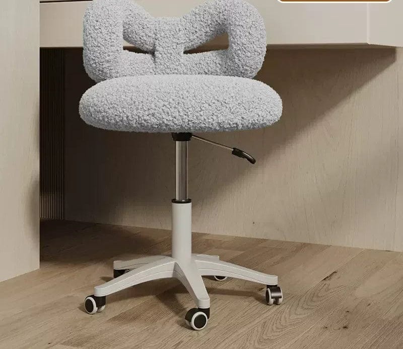 Grey butterfly chair/bench