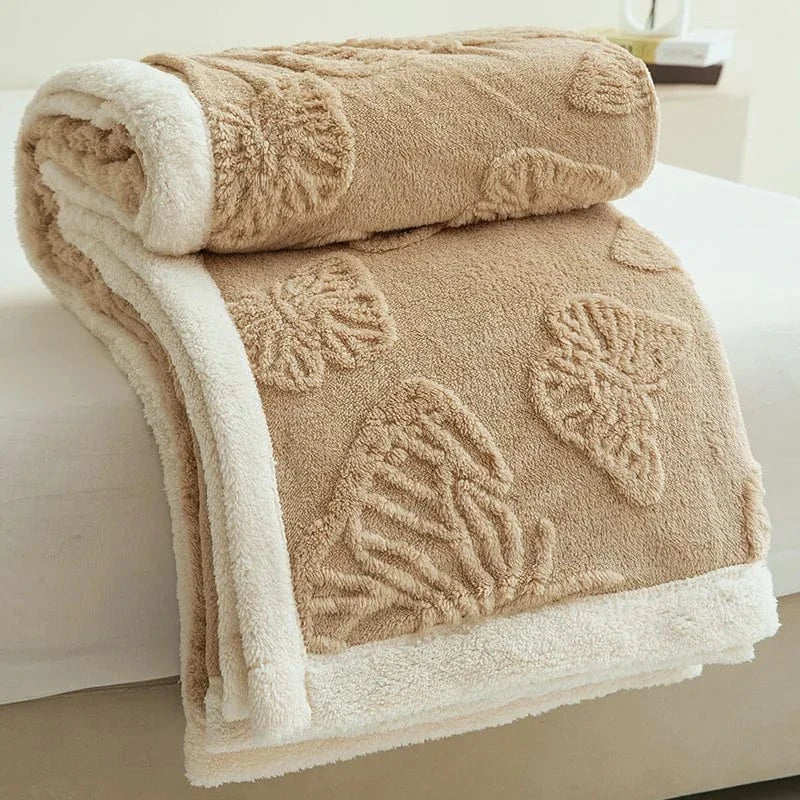Nordic Style Tafurong Butterfly Pattern Napping Blanket Home Air Conditioning Sofa Blanket Bedding Blanket Versatile All Seasons