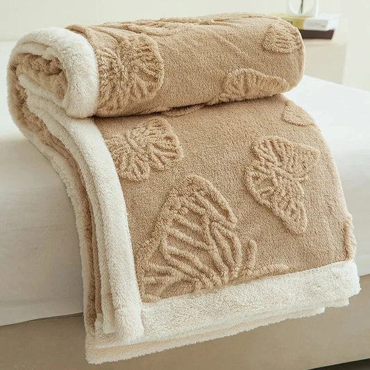 Nordic Style Tafurong Butterfly Pattern Napping Blanket Home Air Conditioning Sofa Blanket Bedding Blanket Versatile All Seasons