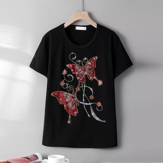 Sparkling butterfly t-shirt